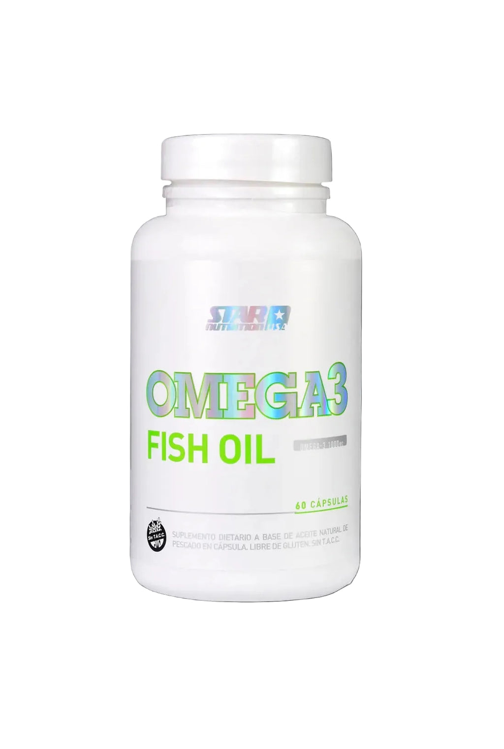 Omega 3 Star Nutrition Fish Oil 60 cápsulas