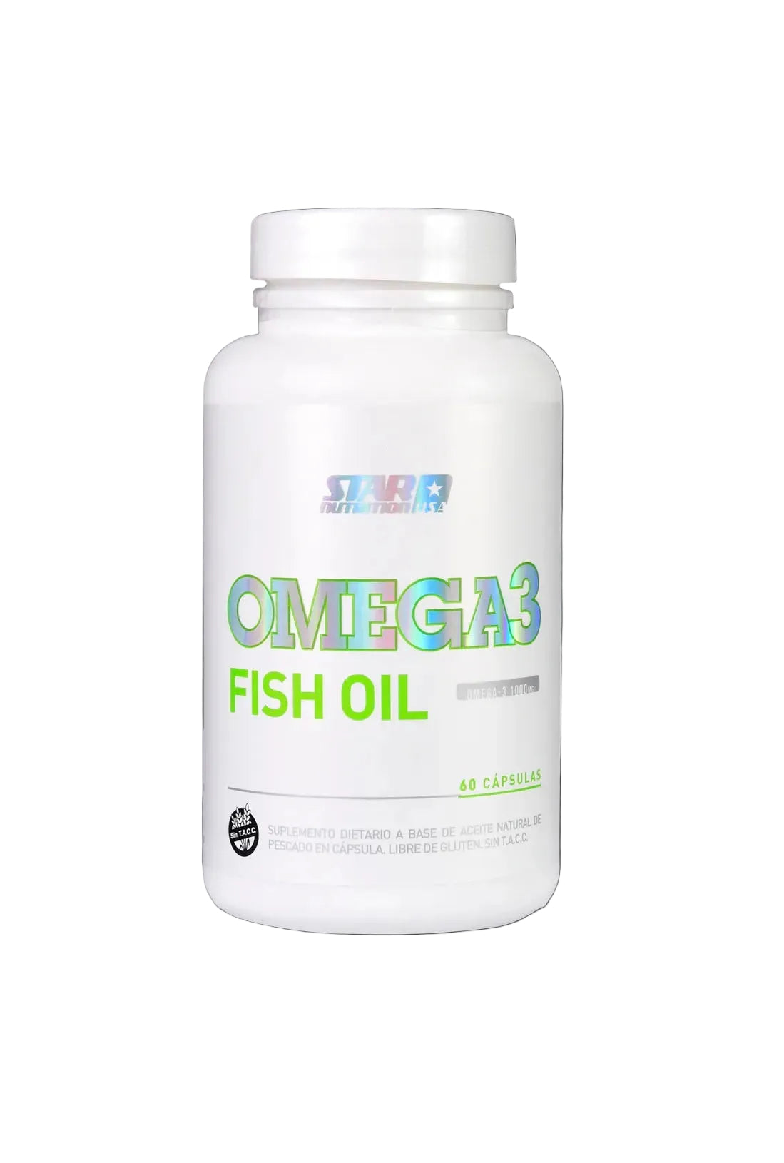 Omega 3 Star Nutrition Fish Oil 60 cápsulas