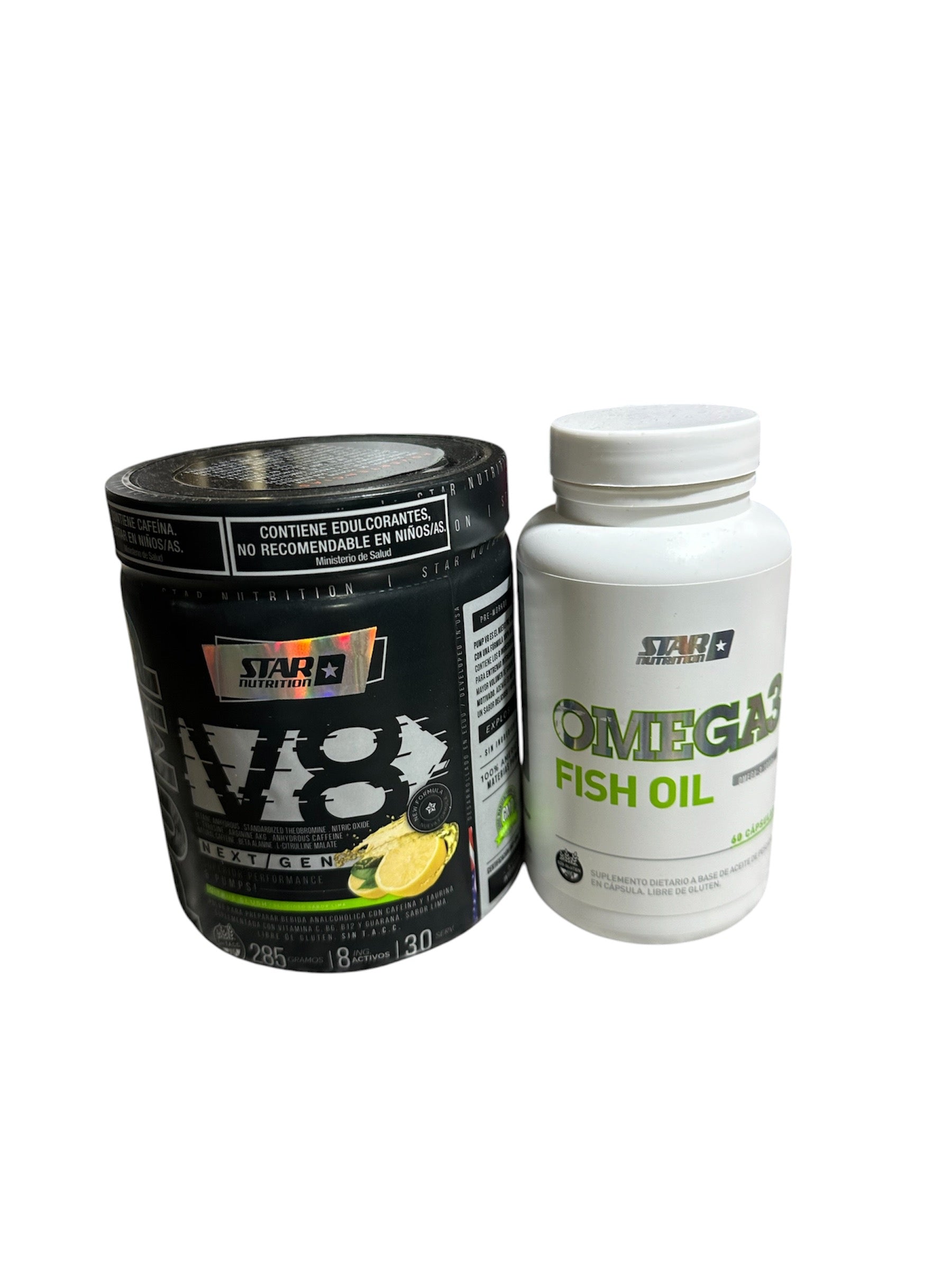 Combo Energía y Bienestar - Pum V8 + Omega 3